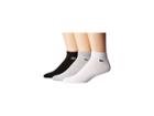Lacoste 3-pack Jersey Ped Socks (white/silver Chine/black) Men's Low Cut Socks Shoes