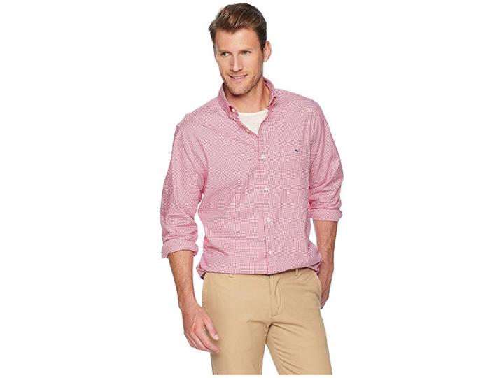 Vineyard Vines Kettle Cove Classic Tucker Shirt (katama Bay) Men's Clothing