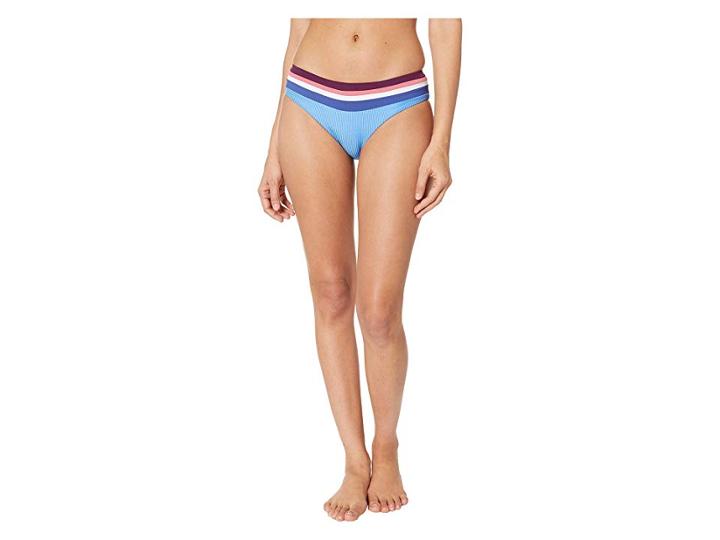 Becca By Rebecca Virtue Refine Retro Scoop Bottom (skylight) Women's Swimwear