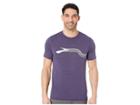Brooks Distance Graphic T-shirt (heather Navy) Men's T Shirt