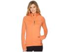 Adidas Outdoor Terrex Stockhorn Fleece Hoodie (chalk Coral) Women's Sweatshirt