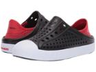 Skechers Kids Guzman Steps Aqua Surge (little Kid/big Kid) (black/red) Boy's Shoes