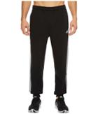 Adidas Essentials 3s Tapered Cuffed Pants (black/white) Men's Casual Pants