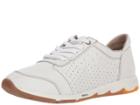 Hush Puppies Cesky Perf Oxford (white Leather) Women's Lace Up Casual Shoes