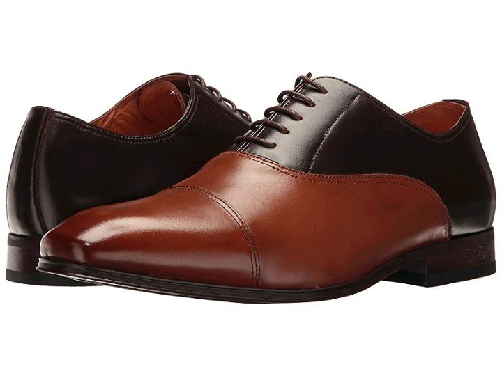 Florsheim Corbetta Cap Toe Oxford (brown/scotch Smooth) Men's Lace Up Casual Shoes