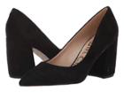 Sam Edelman Tatiana (black Kid Suede Leather) Women's Shoes