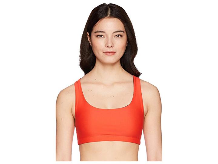 Onzie Mudra Bra (hot Coral) Women's Workout