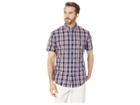 U.s. Polo Assn. Medium Plaid Poplin Button Down (classic Navy) Men's Clothing