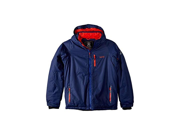 Kamik Kids Rusty Solid Jacket (toddler/little Kids/big Kids) (navy) Boy's Coat