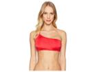 Seafolly Flashback Stella One Shoulder Top (chili Red) Women's Swimwear