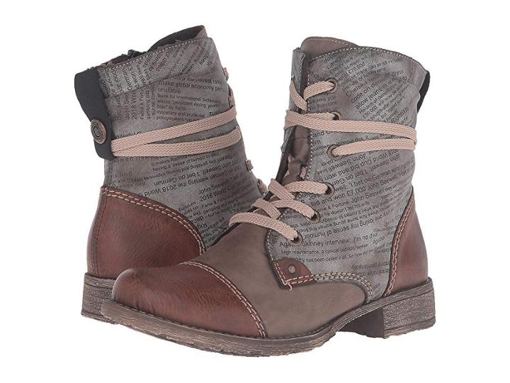 Rieker 70822 (brandy/fango/cigar) Women's Boots