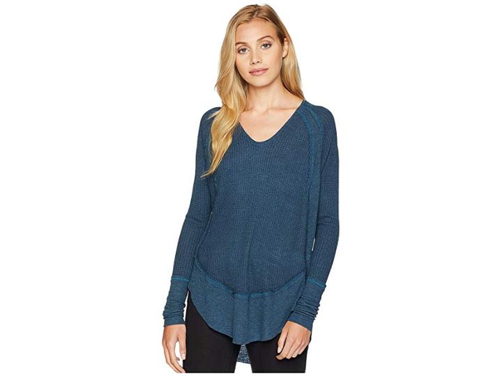 Free People Catalina Thermal (blue) Women's Clothing
