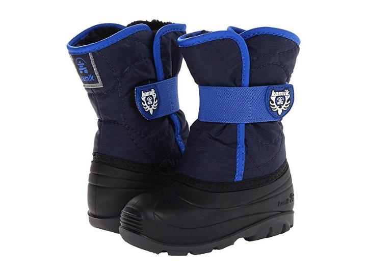 Kamik Kids Snowbug 3 (toddler) (navy) Boys Shoes