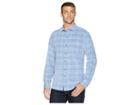 Tommy Bahama Cruzy Cord Shirt (rivera Azure) Men's Long Sleeve Button Up