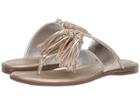 Anne Klein Adrienna Tassel Sandal (light Gold) Women's Shoes