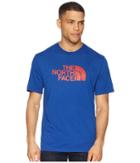 The North Face Bottle Source Logo Tee (brit Blue) Men's T Shirt
