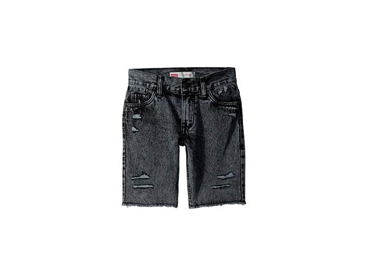 Levi's(r) Kids 511 Slim Fit Destroyed Denim Cut Off Shorts (big Kids) (montezuma) Boy's Shorts