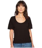 Lamade Kaia Lace-up Top (black) Women's Clothing