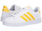 Adidas Grand Court (white/bold Gold/white) Women's Shoes