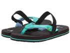 Sanuk Kids Yoga Mat (toddler/little Kid) (aqua/sky) Girls Shoes