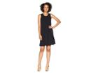 Mod-o-doc Supreme Jersey Pleated Tank Dress (black) Women's Dress