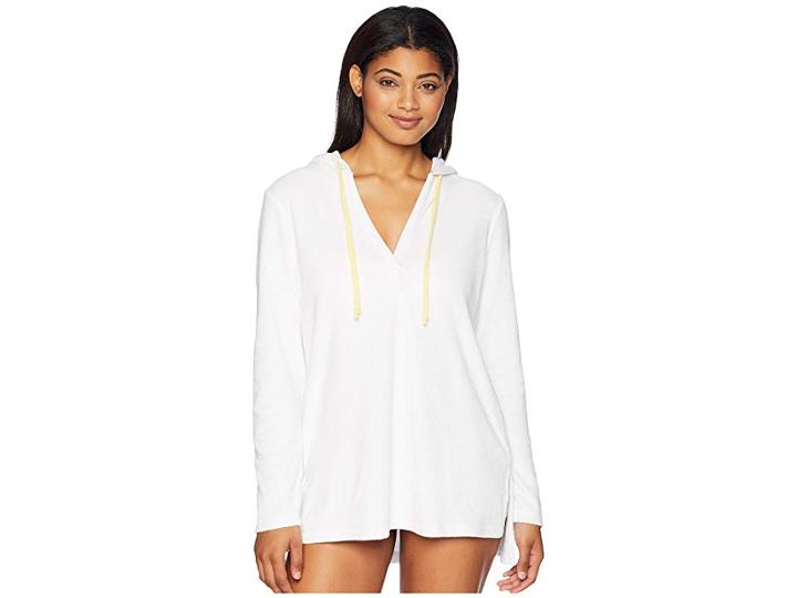 Life Is Good Terry Beach Cover-up (cloud White) Women's Swimwear