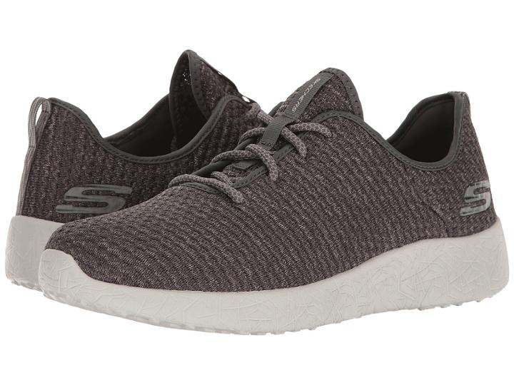 Skechers Burst Dolen (charcoal) Men's Lace Up Casual Shoes