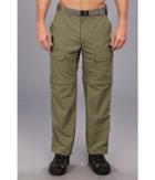 White Sierra Trail Convertible Pant (sage) Men's Casual Pants