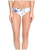 Seafolly Flower Festival Hipster Bottom (white) Women's Swimwear