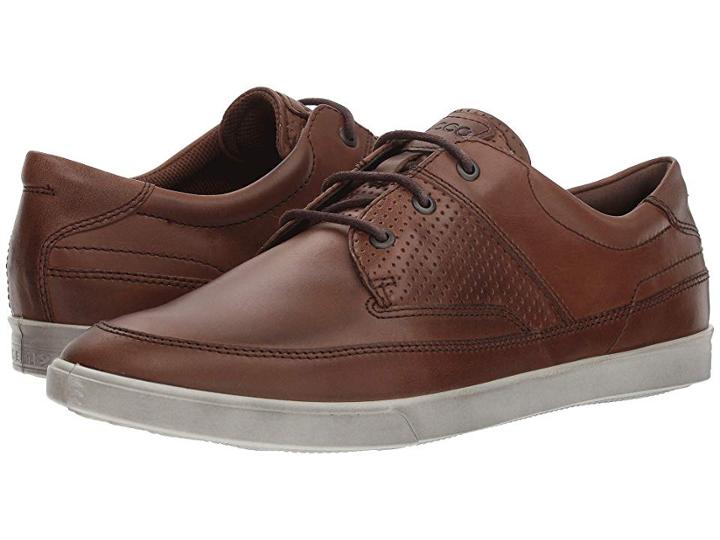 Ecco Collin Nautical Perf (cocoa Brown 2) Men's  Shoes