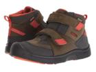 Keen Kids Hikeport Mid Strap Wp (little Kid/big Kid) (martini Olive/pureed Pumpkin) Boy's Shoes