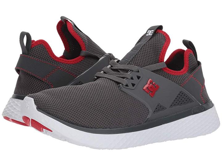 Dc Meridian (grey/red/white) Men's Skate Shoes