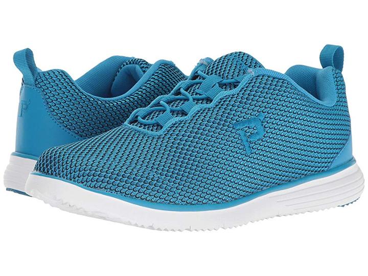 Propet Travelfit Prestige (blue/black) Women's Lace Up Casual Shoes