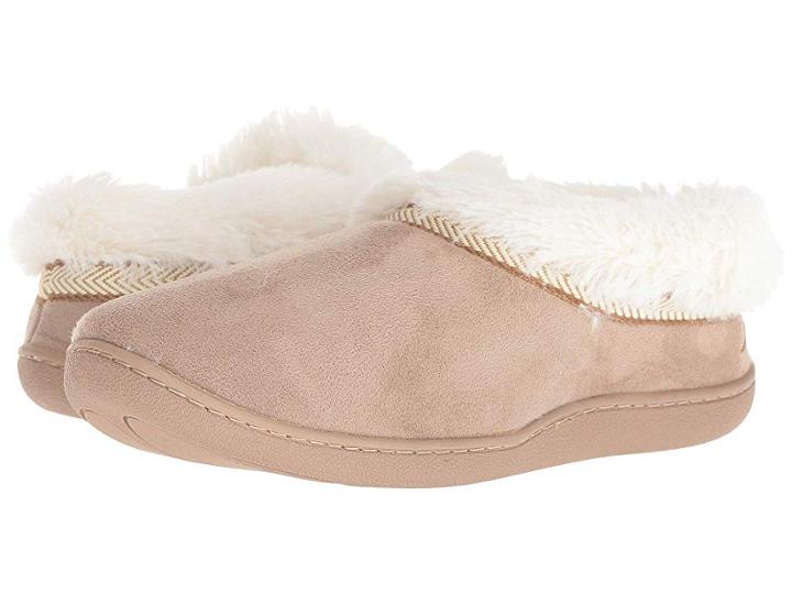 Dr. Scholl's Tatum Ii (tan Microfiber) Women's Slippers