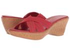 Athena Alexander Optima (red Stretch) Women's Sandals