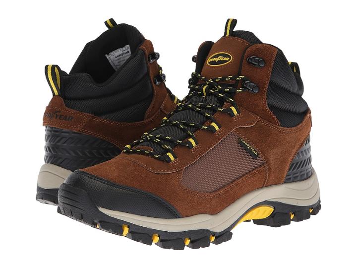 Pro Player Goodyear Colt (brown/black/yellow) Men's Work Boots