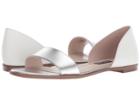 Nine West Maris (white/silver Leather) Women's Shoes