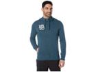 Reebok Ufc Full Zip Hoodie (blue Hills) Men's Clothing