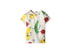 Mini Rodini Veggie All Over Print Short Sleeve T-shirt (infant/toddler/little Kids/big Kids) (white) Kid's T Shirt