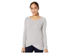 Tentree Acre Long Sleeve (lunar Rock) Women's Clothing