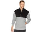 Puma Downtown Half Zip Turtleneck Top (medium Gray Heather) Men's Sweatshirt