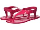 Calvin Klein Janny Jelly Sandal (hibiscus Pink) Women's Sandals