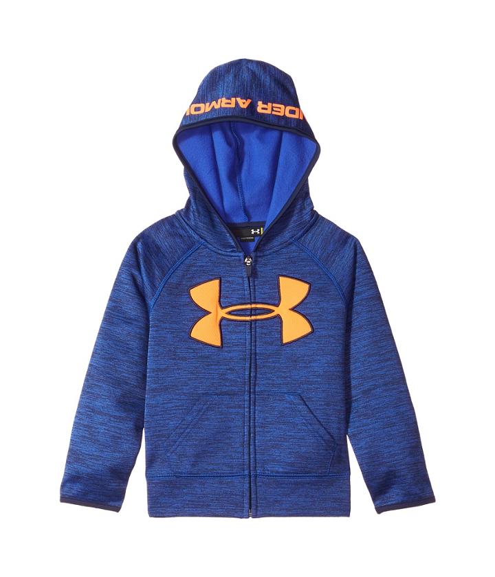 Under Armour Kids Big Logo Twist Hoodie (little Kids/big Kids) (royal) Boy's Clothing