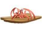 Volcom Easy Breezy Sandals (neon Orange) Women's Sandals