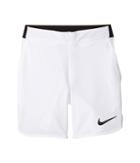 Nike Kids Flex Ace Tennis Short (little Kids/big Kids) (white/black) Boy's Shorts