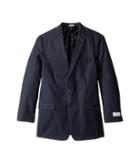 Calvin Klein Kids Iridescent Twill Jacket (big Kids) (dark Blue) Boy's Coat