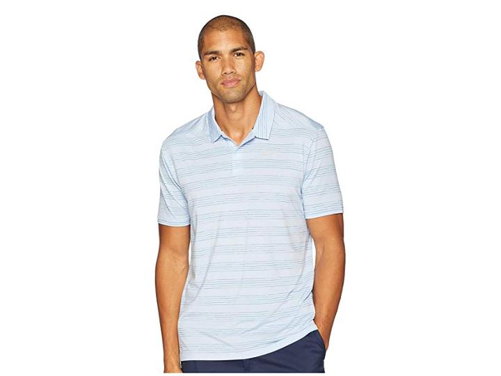 Nike Golf Dry Polo Heather Textured (white/royal Tint/gym Blue/flint Silver) Men's Clothing