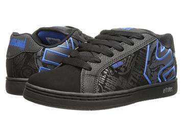 Etnies Fader X Metal Mulisha (black/charcoal/blue) Men's Skate Shoes
