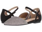 Cl By Laundry Helena (grey/black Snake Suede) Women's Dress Flat Shoes