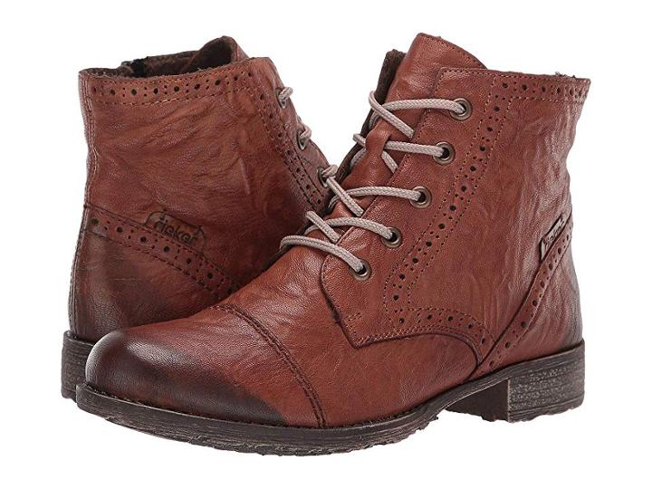 Rieker 70800 Payton 00 (cuoio/chestnut) Women's Shoes